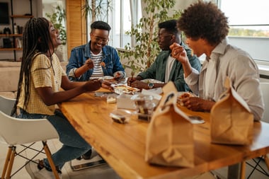 Pick up your employees’ lunch tab with meal perks