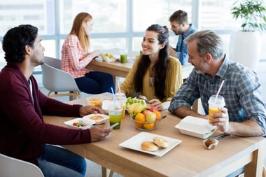Food is trending as more companies return to the office